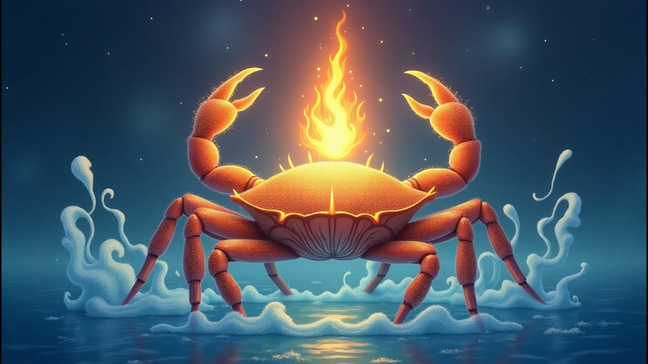 Cancer: Flame of the Tidal Heart | A Poetic Journey Through the Soul of the Water Sign ♋️