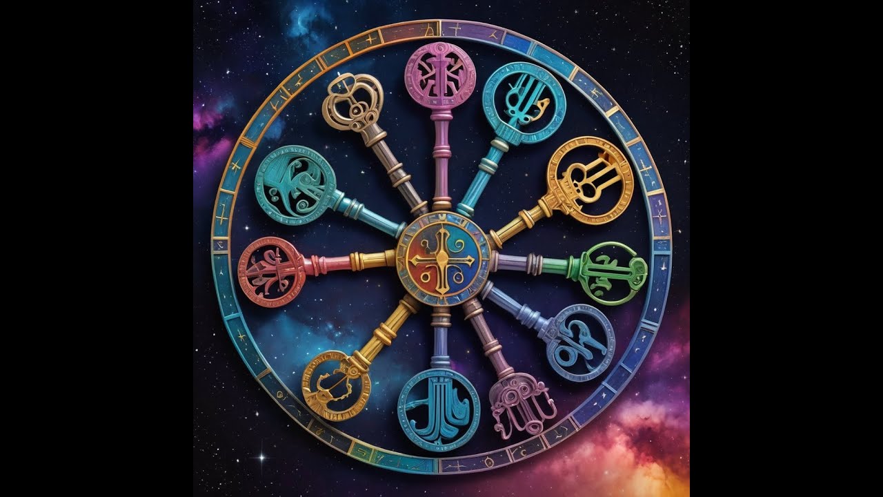 🌌 LES TREIZE CLEFS DU CIEL — Un voyage poétique et spirituel à travers les signes du zodiaque ✨